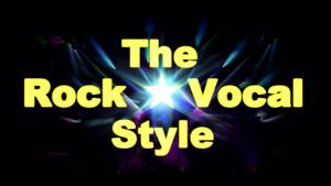 The Rock Vocal Style : Видео школа (английский)