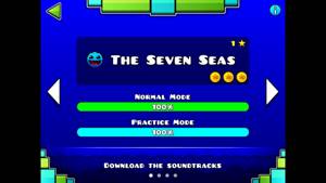 Geometry Dash MELTDOWN - The Seven Seas 100% - Level 1 - by RobTop (All 3 Coins)