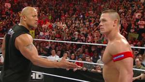 The Rock and John Cena agree to meet at WrestleMania 28: WWE Raw