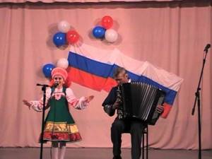 Алинка поёт русские народные песни 2