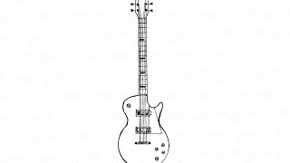 Как нарисовать карандашом рок гитару: инструкция от EvriKak