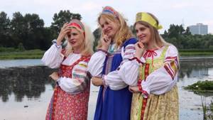 Русские матрёшки в Царицыно - "TV SHANS"