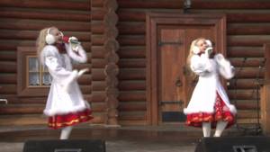 Дуэт Бирюза, русская народная песня "Молодая канарейка"