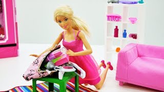 Барби готовится к кастингу на роль Принцессы - Мультики с куклами