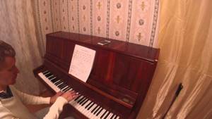 Украинская народная песня (пианино)