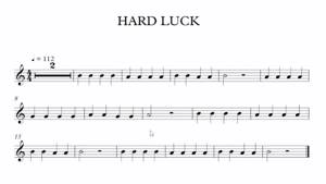 Флейта, рок композиция для начинающих из 3х нот