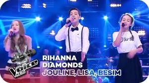 Rihanna - Diamonds (Jouline, Lisa, Besim) | Battles | The Voice Kids 2018 | SAT.1