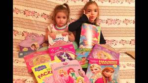 Раскраски TROLLS Frozen Elza Rapunzel Peppa Pig Barbie MLP Pony Disney Princess COLORING BOOKS