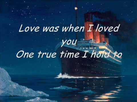 Karaoke - My heart will go on (Titanic)