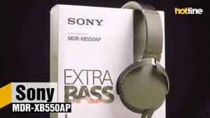 Sony MDR-XB550AP — обзор наушников
