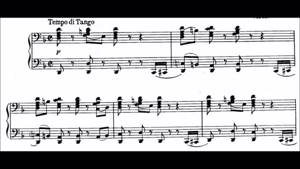 Igor Stravinsky - Tango (audio + sheet music)