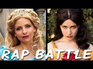 CINDERELLA vs BELLE: Princess Rap Battle (Sarah Michelle Gellar & Whitney Avalon)