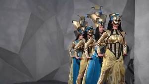 Египетский танец 'Тайны Богов' от танцевального шоу Колибри.