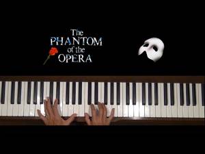 Angel of Music Phantom of the Opera Piano Cover with Tutorial