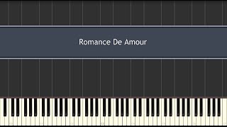 Romance De Amour (Piano Tutorial)