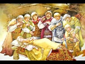 СЛУШАТЬ Детские сказки - Сказка о мертвой царевне и семи богатырях