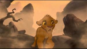 Самый грустный момент мультфильма "Король лев"