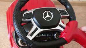 Детский автомобиль каталка толокар RiverToys Mercedes-Benz A888AA-H (проба своеймузыки)