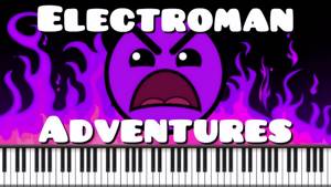 Synthesia [Piano Tutorial] Electroman Adventures - Waterflame (Geometry dash lvl 13)