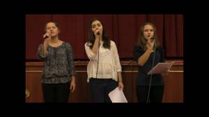 "Vois sur ton chemin" LIVE (Б.Куле из к/ф"Хористы"), исп. анс-ль "Ангелы мира" (14-16 лет)