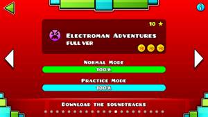 Geometry Dash - Electroman Adventures (FULL VER) All Coin / ♬ Partition