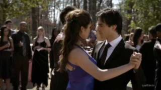 Дневники вампира (The Vampire Diaries, 2009-). Elena and Damon are dancing