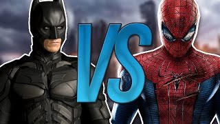 СУПЕР РЭП БИТВА:Batman VS Spiderman (Бэтмен ПРОТИВ Человек Паук)