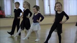 Урок бальных танцев для детей 5 - 6 лет. ТСЦ "Буревестник"