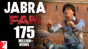 Jabra Song | Fan | Shah Rukh Khan | Nakash Aziz