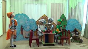 Театрализация сказки Теремок на новый лад с детьми 6 лет