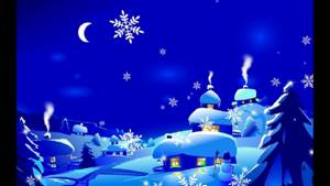 "Зимняя ночь в деревне"  - Иван Никитин.  Стихи для детей и взрослых