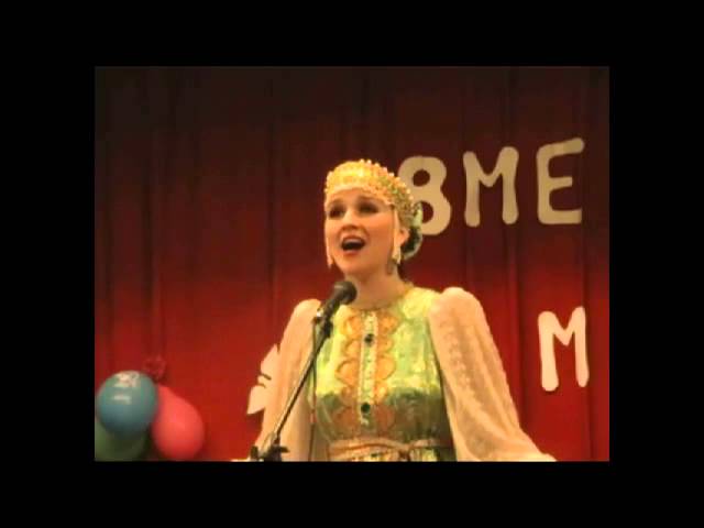 Алена Анисимова с песней Цвела черемуха