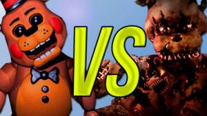 Five Nights At Freddy's 1,2 VS Five Nights At Freddy 3 VS 5 Nights At Freddy 4 | СУПЕР РЭП БИТВА