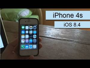 iPhone 4s iOS 8.4 - Apple Music