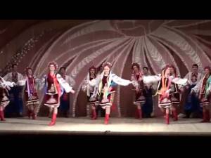 Украинский танец "Гопак". Танцевальный к-в. Киев.