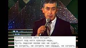 Вахтанг Кикабидзе - Вот и весь разговор (караоке)