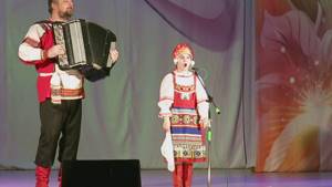Солистка детского ансамбля народной песни и танца "Отрадушка"