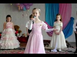 "Детский сад" видеоклип, Диана Кравцова, 6 лет, Донецк