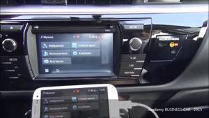 Функции смартфона в магнитоле автомобиля. MirrorLink на мультимедийном устройстве Toyota Touch 2