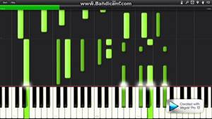 Баста - Кинолента (как играть на пианино) + MIDI