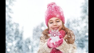 Музыка для детей белые снежинки новогодняя