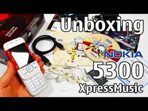 Nokia 5300 XpressMusic Unboxing 4K with all original accessories RM-146 review
