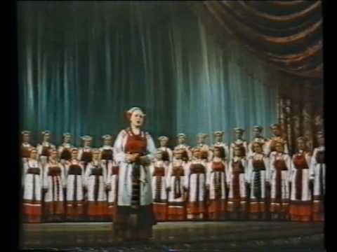 Russian Folk Song. СЕВЕРНЫЙ ХОР. Русская народная песня.1953