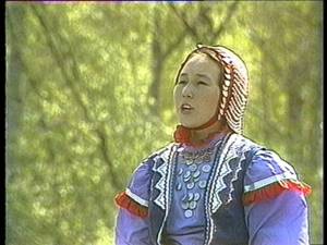 Зианчура. Абзан. "Ынйыҡай" фольклорный ансамбль детский. 1992г.