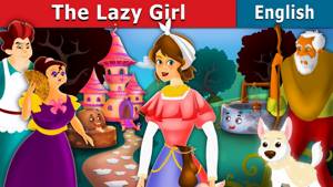 The Lazy Girl Story | Stories for Kids | My Pingu Tv