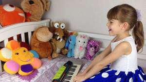 Игра на фортепиано - Играем  на пианино детские песни