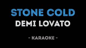 Demi Lovato - Stone Cold (Karaoke)