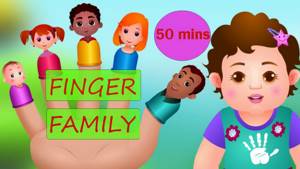 Finger Family Song | Plus Lots More Songs | Песня о семье пальчиков и др.|