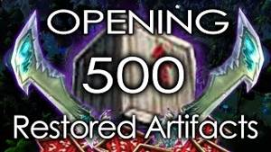 500 Restored Artifacts opening - Zin'Rokh attempt!