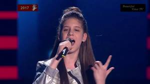 Sia - 'Unstoppable'. Iveta. The Voice Kids Russia 2017.